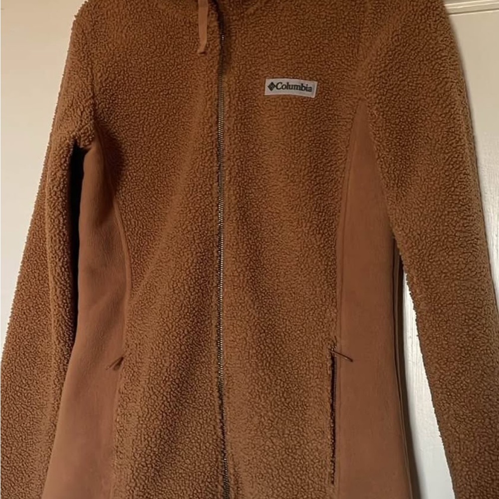 Columbia Camel Fleece Jacket